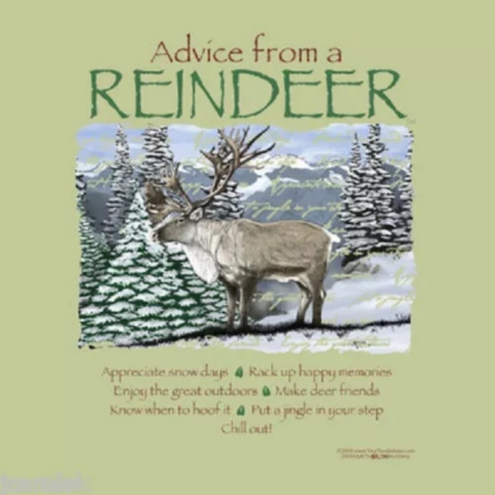 ADVICE FROM A REINDEER Sweatshirt